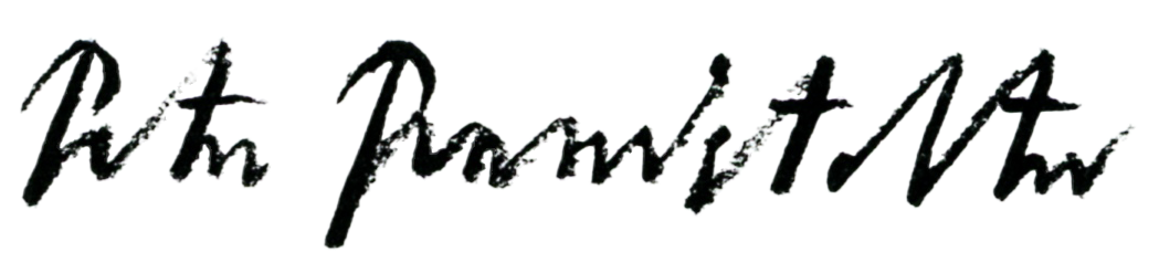 Signatur Peter Prandstetter